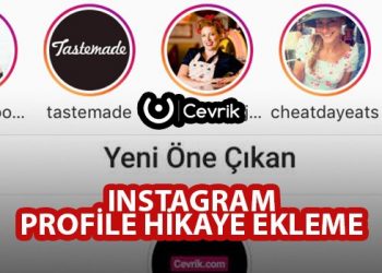 Instagram Profile Hikaye Ekleme