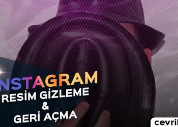Instagram Resim Gizleme & Geri Açma