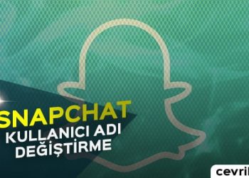 Snapchat Kullanıcı Adı Değiştirme 2020
