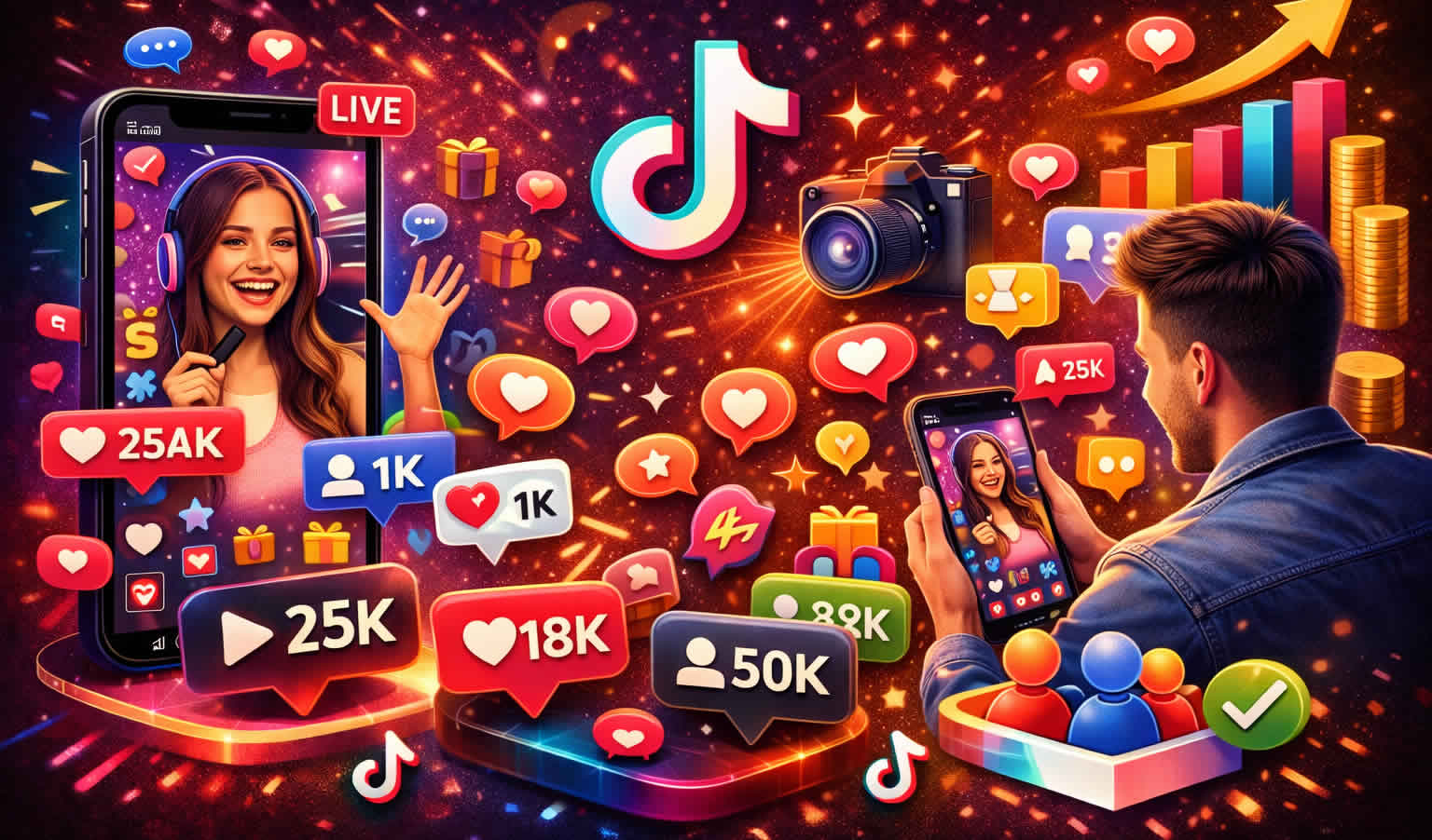 Canlı Yayınlarla TikTok’ta Güven İnşa Et ve Etkileşimi Katla